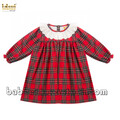 girl-dress-red-green-plaid-white-lace-bb2232